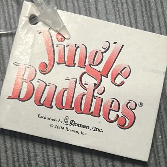 Set 16 vtg Jingle Buddies Rudolf the Red Nose Reindeer Christmas tree ornaments - Picture 6 of 11